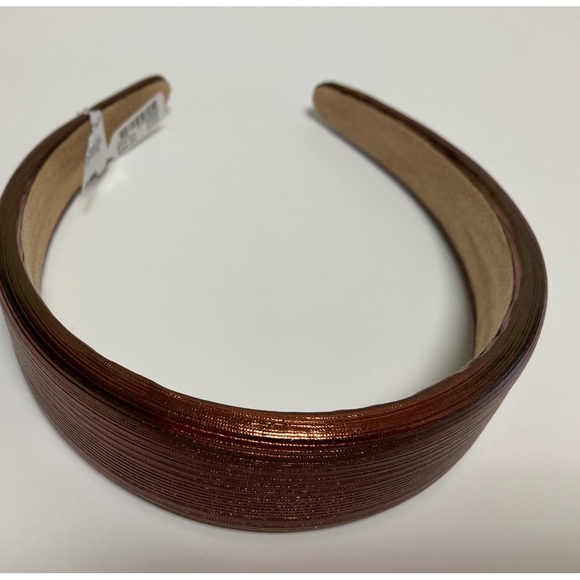 NEW Metallic Puffy Headband by Anthropologie - Picture 2 of 6